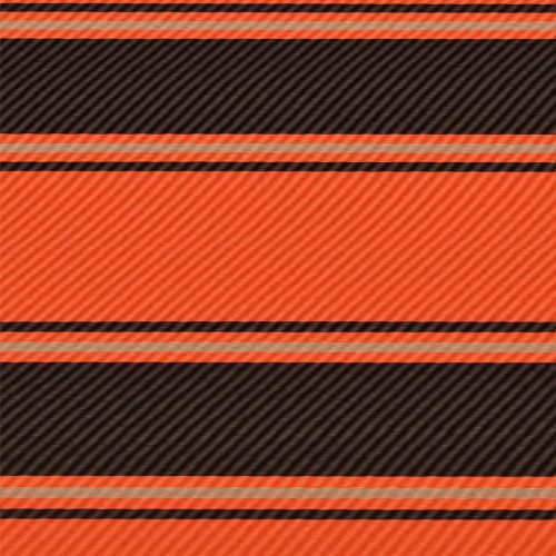 Сенник с падащо рамо, 400x150 см, оранжево и кафяво