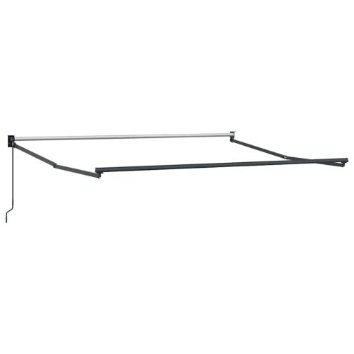 Ръчно прибираща се тента, бордо, 300x250 см