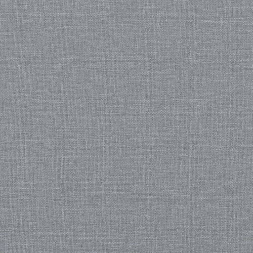 Боксспринг легло с матрак, светлосиво, 100x200 см, плат