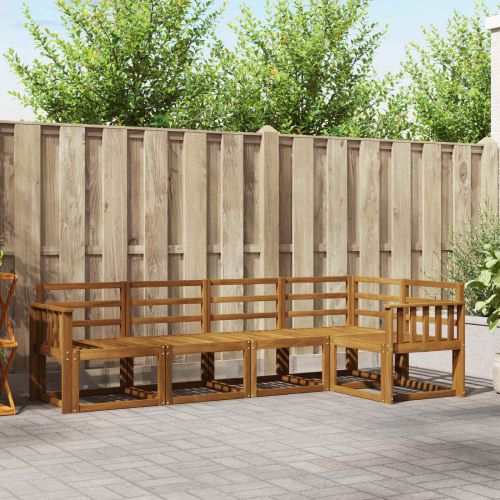 Комплект дивани 5 pcs Естествен