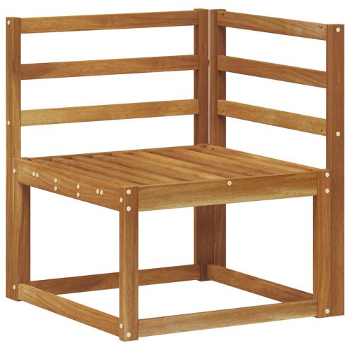 Комплект дивани за открито 7 pcs Естествен