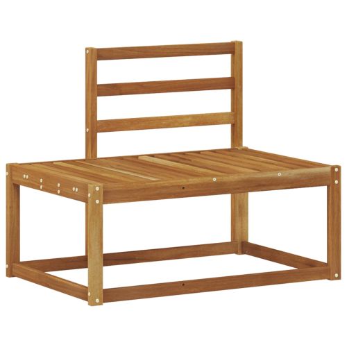 Комплект дивани за открито 3 pcs Естествен