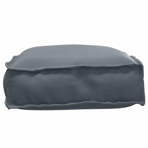 Възглавница Антрацит 60 x 40 x 8 см Оксфордска тъкан