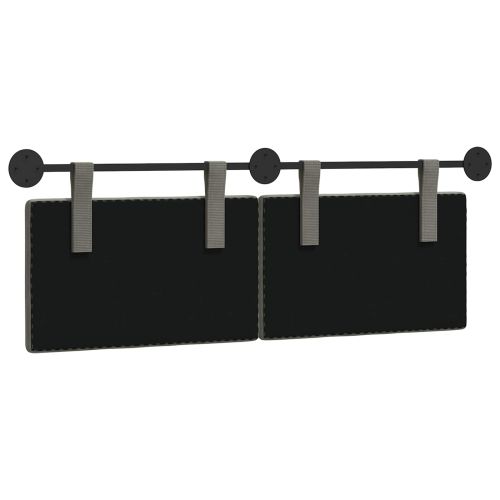 Висяща табла Светлосиво 150 x 55 x 5 см Кордюрова тъкан