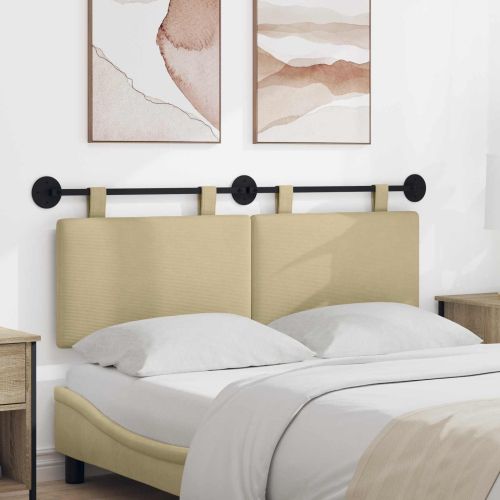 Висяща табла Светлозелено сиво 150 x 55 x 5 см Кордюрова тъкан