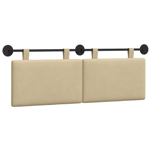 Висяща табла Светлозелено сиво 150 x 55 x 5 см Кордюрова тъкан