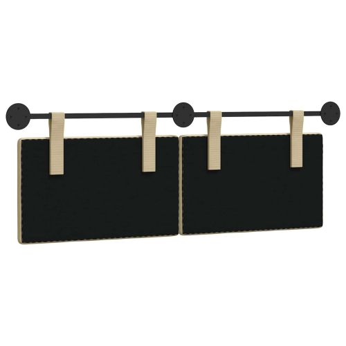 Висяща табла Светлозелено сиво 150 x 55 x 5 см Кордюрова тъкан