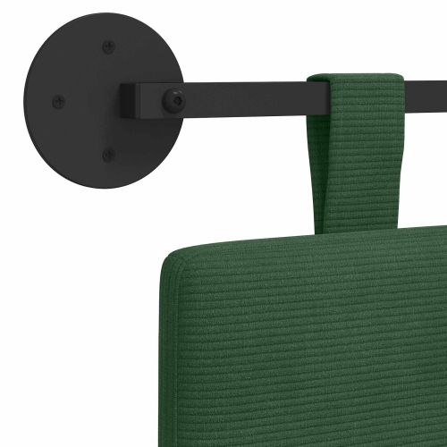 Висяща табла Джунглово зелено 150 x 55 x 5 см Кордюрова тъкан