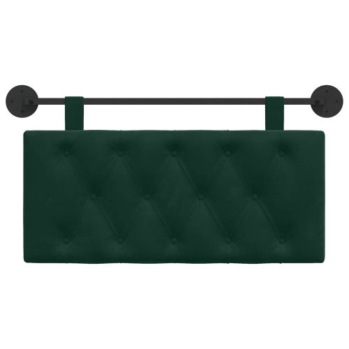Висяща табла Тъмен зелен 90 x 55 x 7 см Кадифе