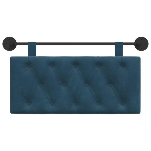 Висяща табла Монтиране на стена Синьо 90 x 55 x 7 см Кадифе