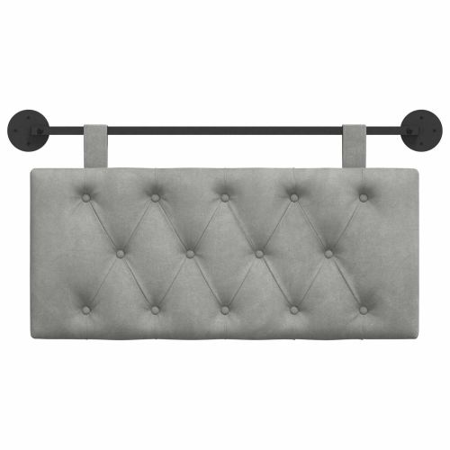 Висяща табла Светлосиво 100 x 55 x 7 см Кадифе