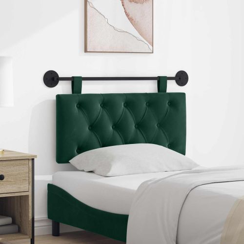 Висяща табла Тъмен зелен 100 x 55 x 7 см Кадифе