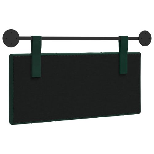 Висяща табла Тъмен зелен 100 x 55 x 7 см Кадифе