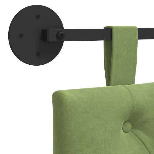 Висяща табла Светло зелено 100 x 55 x 7 см Кадифе