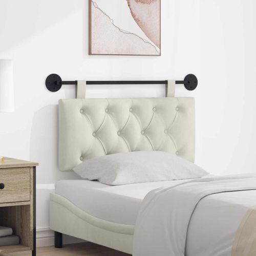 Висяща табла Монтиране на стена Крем 100 x 55 x 7 см Кадифе