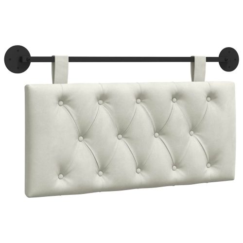 Висяща табла Монтиране на стена Крем 100 x 55 x 7 см Кадифе