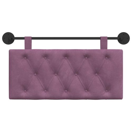 Висяща табла Монтиране на стена Лилаво 100 x 55 x 7 см Кадифе