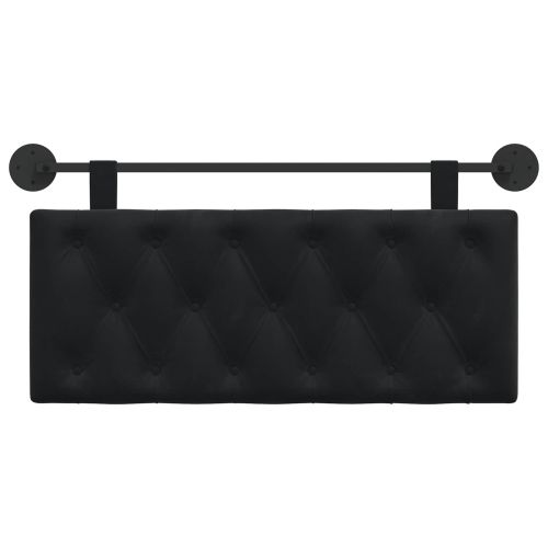 Висяща табла Монтиране на стена Черен 110 x 55 x 7 см Кадифе