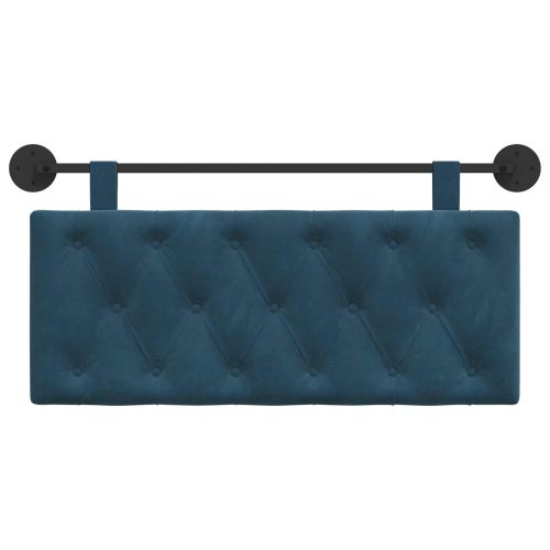 Висяща табла Монтиране на стена Синьо 110 x 55 x 7 см Кадифе