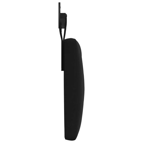 Висяща табла Монтиране на стена Черен 190 x 55 x 7 см Кадифе