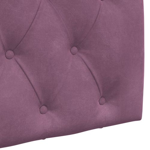 Висяща табла Монтиране на стена Лилаво 190 x 55 x 7 см Кадифе