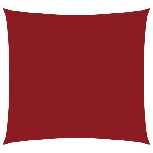 Платно-сенник, Оксфорд текстил, квадратно, 3x3 м, червено