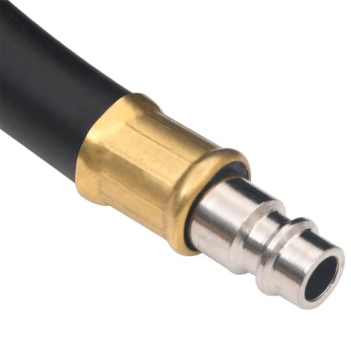 Хибриден маркуч за въздух черен 0,6" 5 м гума и PVC