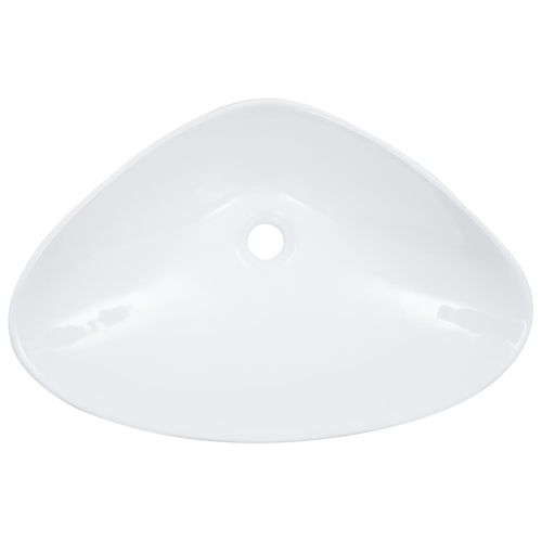 Мивка, 58,5x39x14 см, керамична, бяла