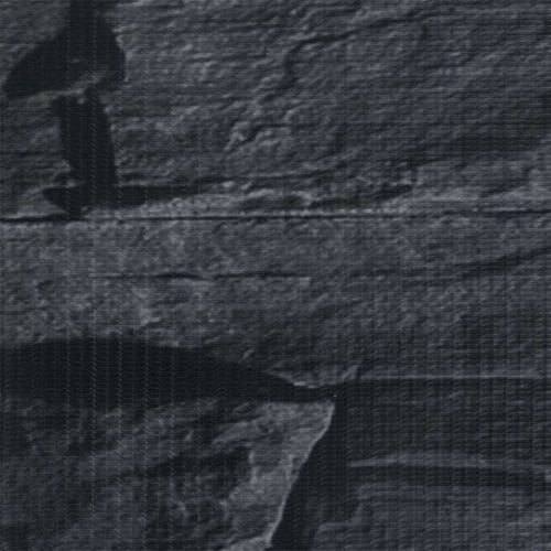 Градински параван за уединение, PVC, 70x0,19 м, сив