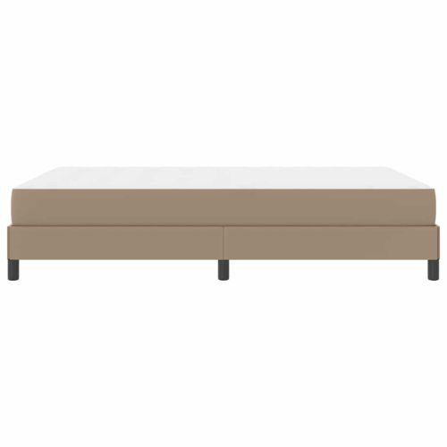 Рамка за легло с матрак Капучино 140 x 200 cm текстил