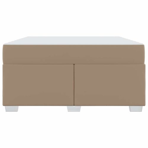 Рамка за легло с матрак Капучино 140 x 200 cm текстил