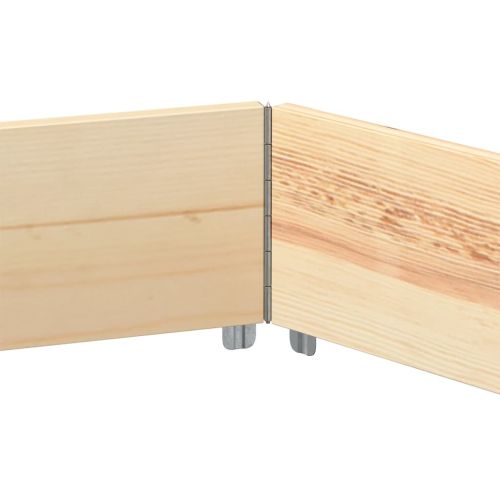 Повдигната леха шестоъгълна 160x160 см масивна чамова дървесина