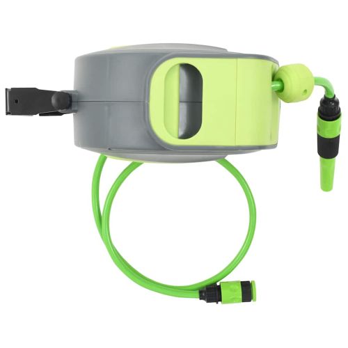 Стенна кутия за маркуч, автоматично прибиране, 10+1 м