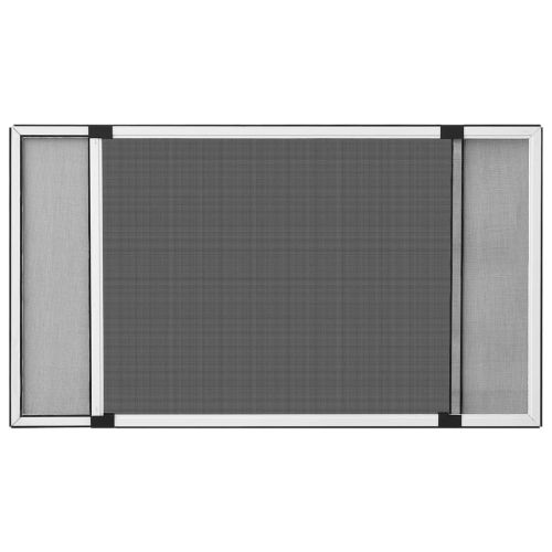 Разтегателна мрежа против насекоми бяла (100-193)x75 см