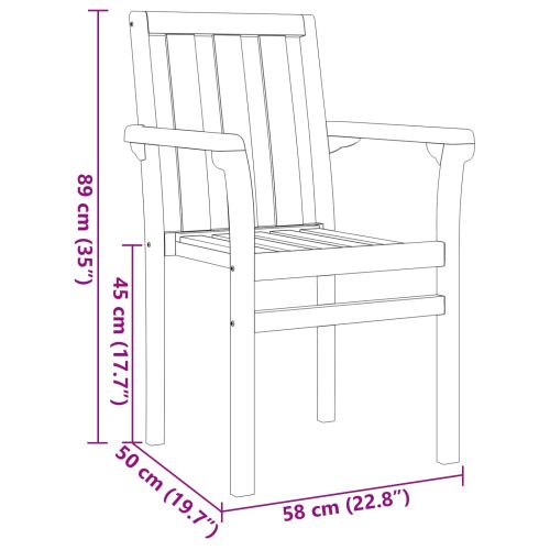Комплект за хранене в градината 5 pcs Кафяво