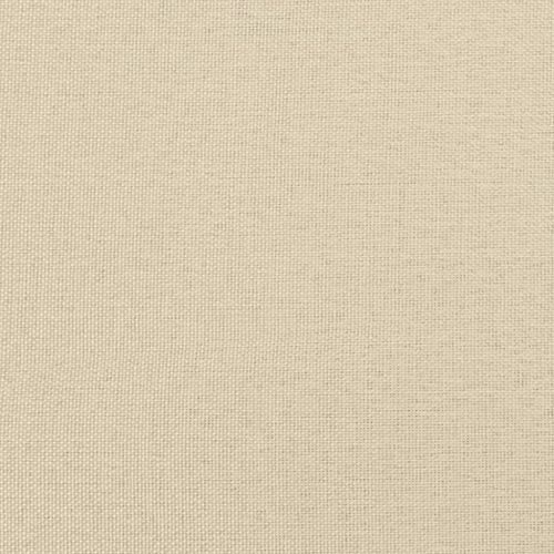 Боксспринг легло с матрак, кремава, 140x200 см, плат