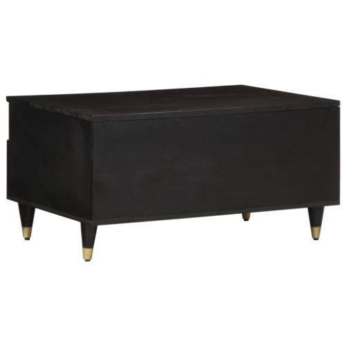 Маса за кафе, 80x54x40 см, мангово дърво масив