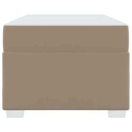 Рамка за легло с матрак Капучино 100 x 200 cm текстил