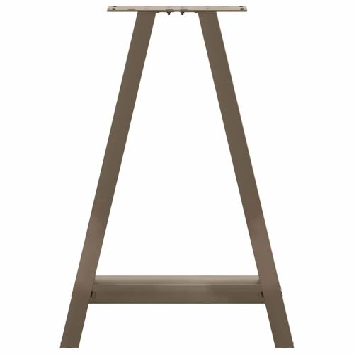 Крака за трапезарна маса, А-образни, 2 бр., 50 x (72-73) см, стомана