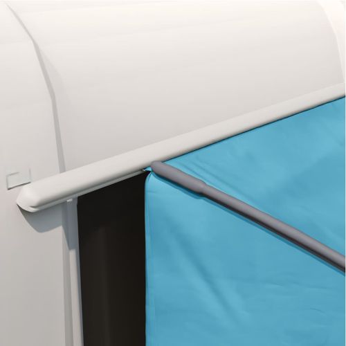 Палатка за задна врата на автомобил Синьо 194 x 180 x 210 см