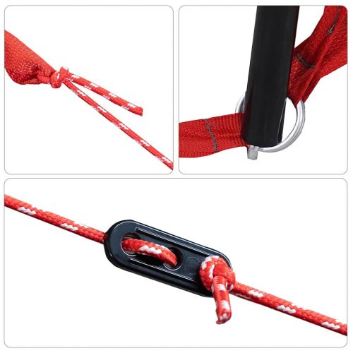 Палатка за задна врата на автомобил Зелен 285 x 255 x 245 см