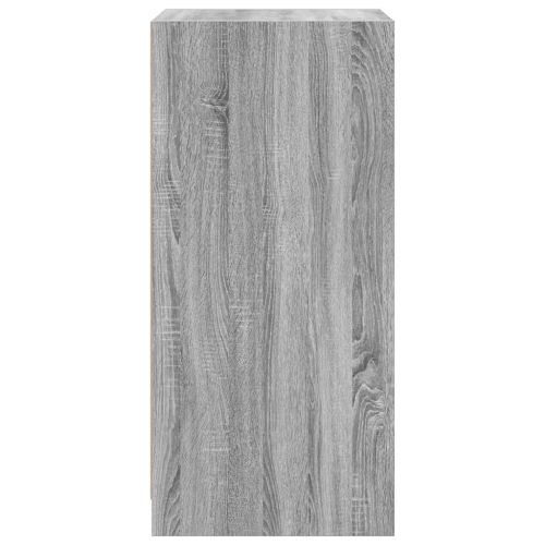 Гардероб, сив сонома, 48x41x102 см, инженерно дърво