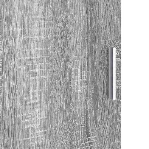 Висок шкаф Сив Сонома 31.5 x 32 x 122.5 см