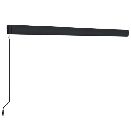 Ръчна касетъчна тента, 400x300 см, синьо и бяло