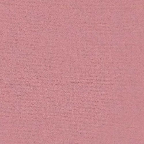 Табуретка с дървени крака, розова, кадифе