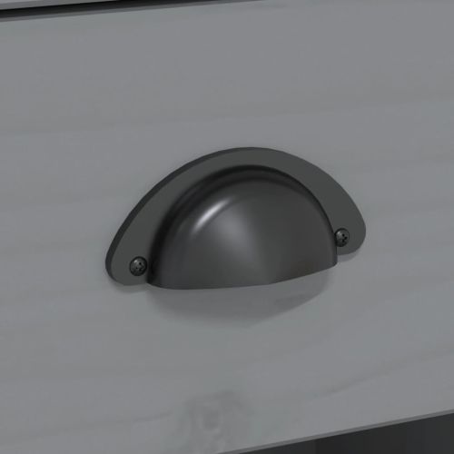 Сайдборд BODO, сив, 115,5x44x80 см, бор масив