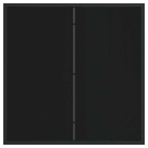 Градинска маса Черно 80 x 80 x 73 см Метал