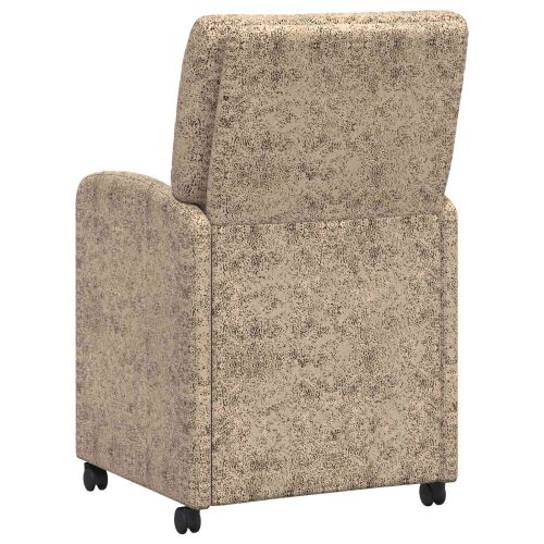 Столове с Колела с колела 2 pcs Светлосиво 57 x 67 x 95 см