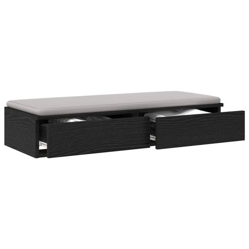 Чекмеджета за легло с чекмедже Черния дъб 75 x 36,5 x 16,5 см