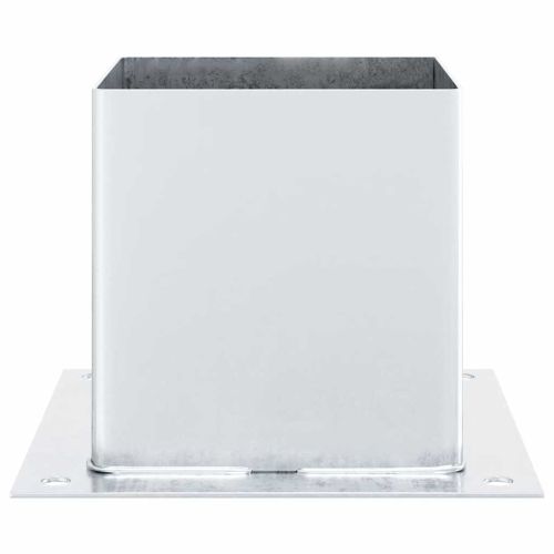 Основи за стълбове квадрат 4 бр 141x141 мм поцинкована стомана